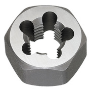 Kodiak Cutting Tools 1-1/4"-12 Die Hex Rethreading Carbon Steel 5471323